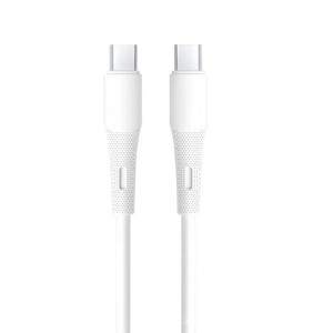 Kabel eXtremestyle Silo C-C 65W - 1m biały