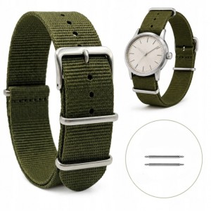 Pasek do zegarka typu NATO 18 mm nylonowy uniwersalny 